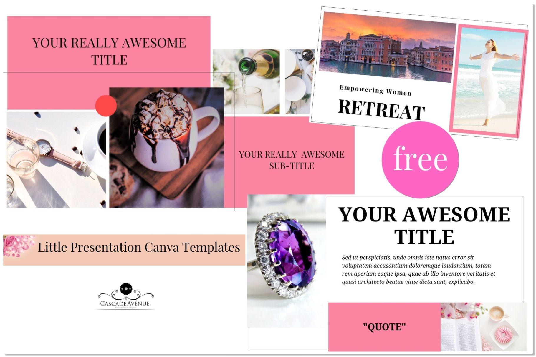 Free Canva Presentation Template-Modern | Cascade Avenue