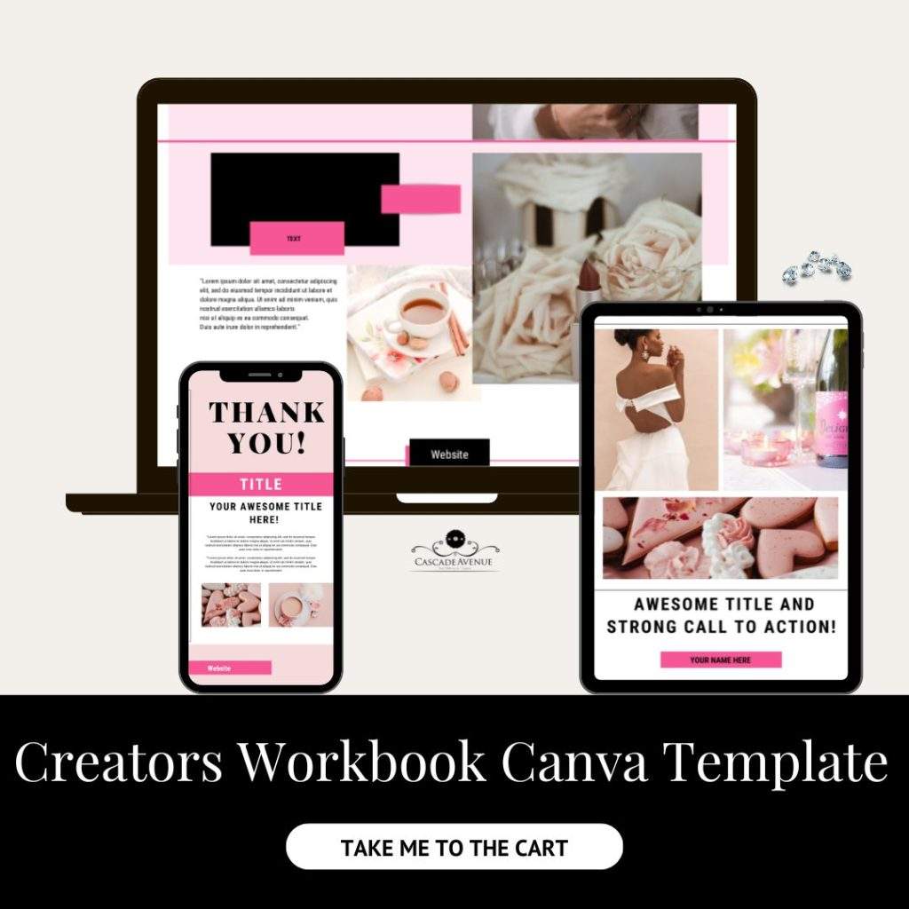 Creators Workbook Canva Templates Maggie Lamarre